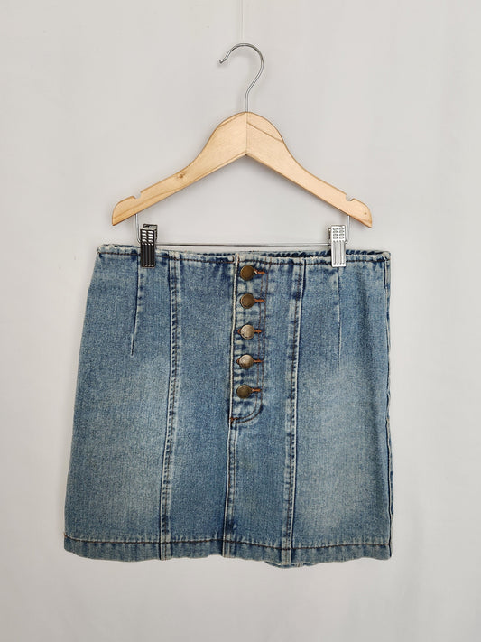 Billabong Denim Skirt • 27 Small