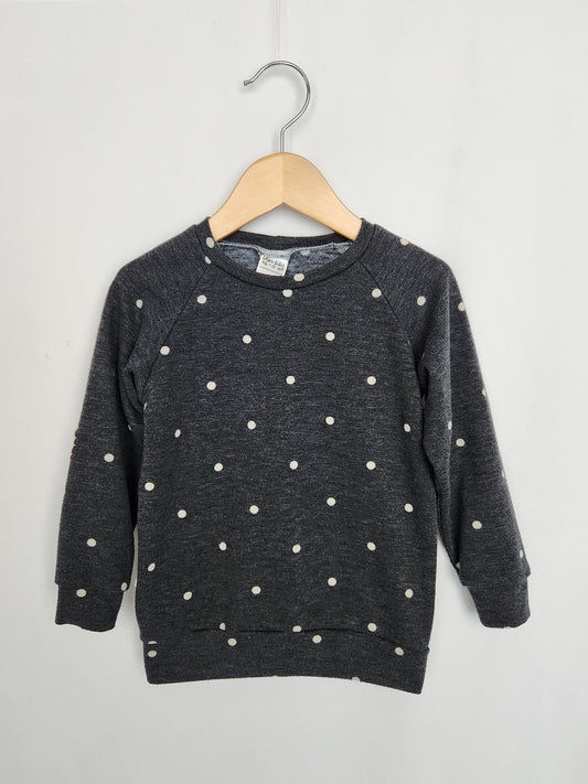 Bellas Babes Dotty Crewneck • 2-3 years