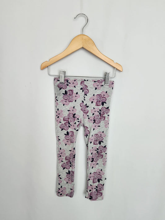 PLAY Vonbon Bamboo Floral Leggings • 2T