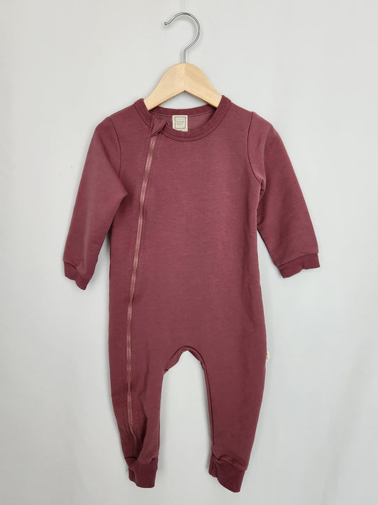 Romp Clothing Purple Zip Romper • 24 months