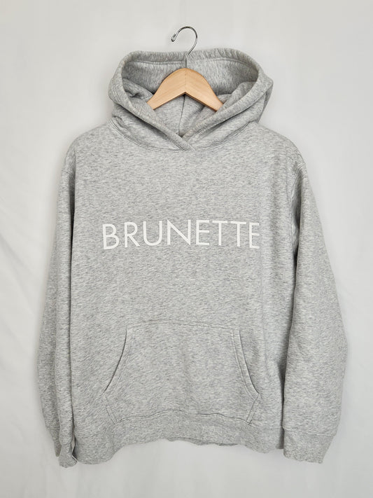 Brunette The Label Grey Hoodie • Medium/Large