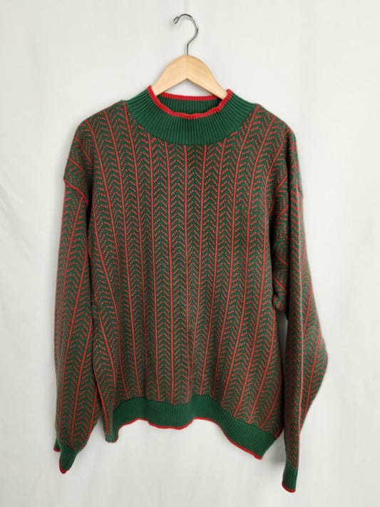 Vintage Northern Spirit Knit Sweater • Large