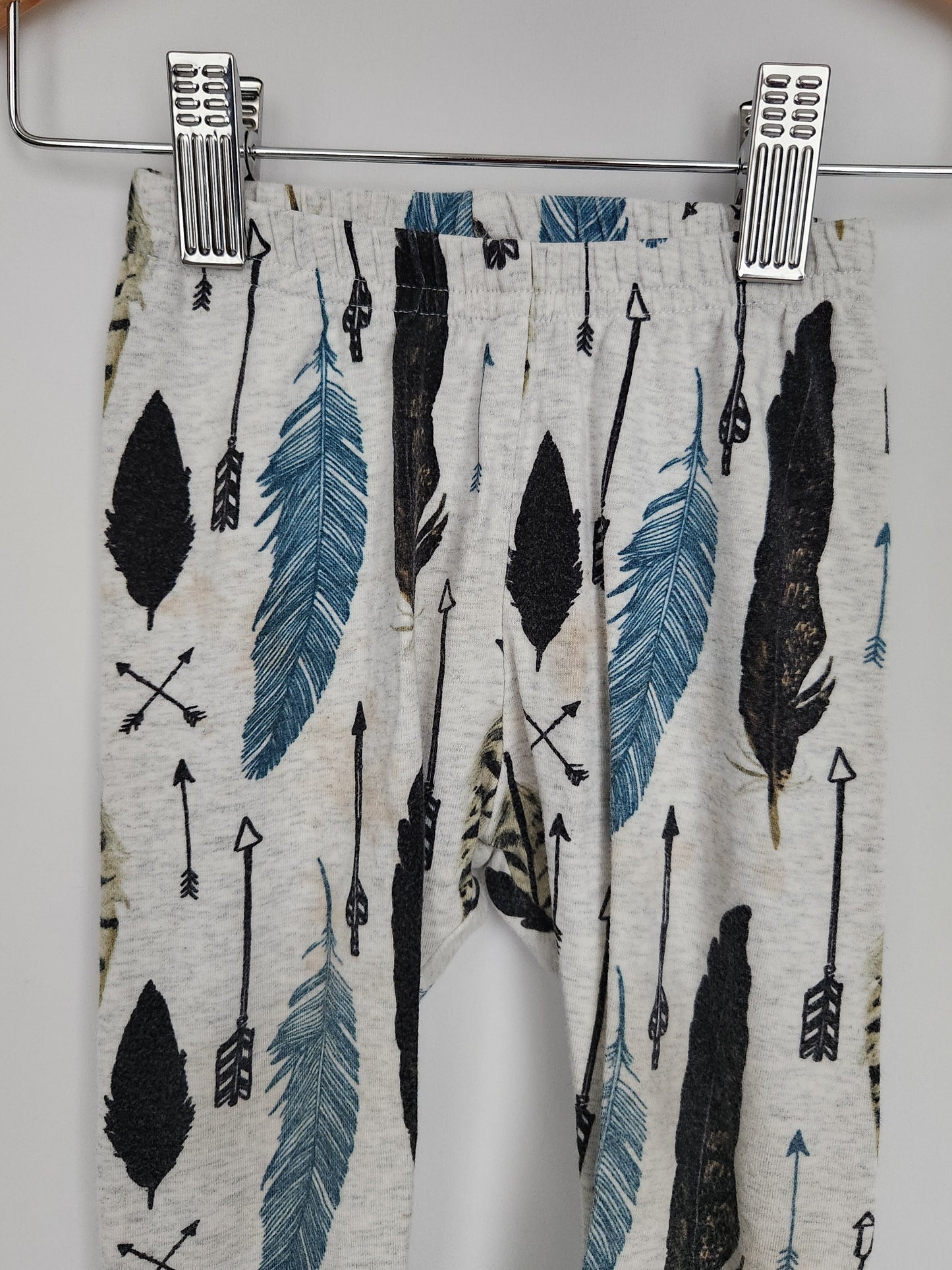 PLAYY Little & Lively Feather Leggings • 9-12 months