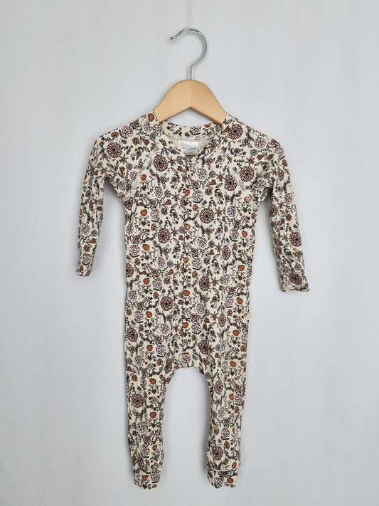 Jax & Lennon Floral Snap Lounge Suit • 6-12 months