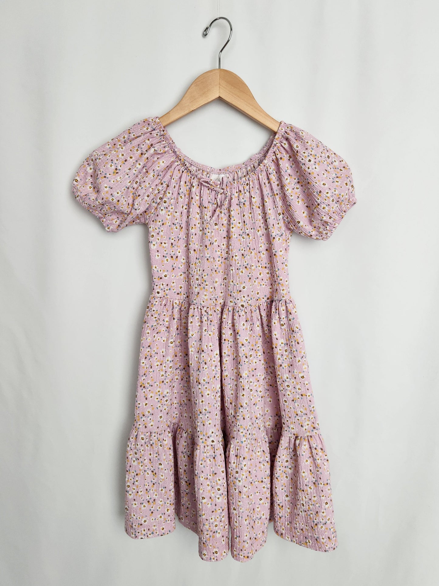 Zara Purple Floral Dress • 10 years