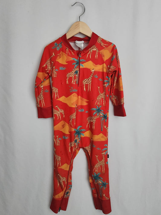 PLAY Honeysuckle Get Spotted Sunsuit • 2T