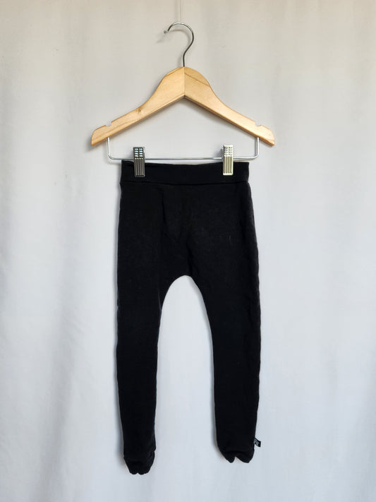 Cabin Fever Lyocell/Organic Cotton Fleece Lined Leggings • 3T