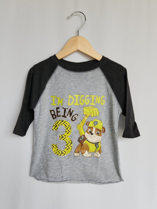 Nicklodeon Raglan Tee • 3T