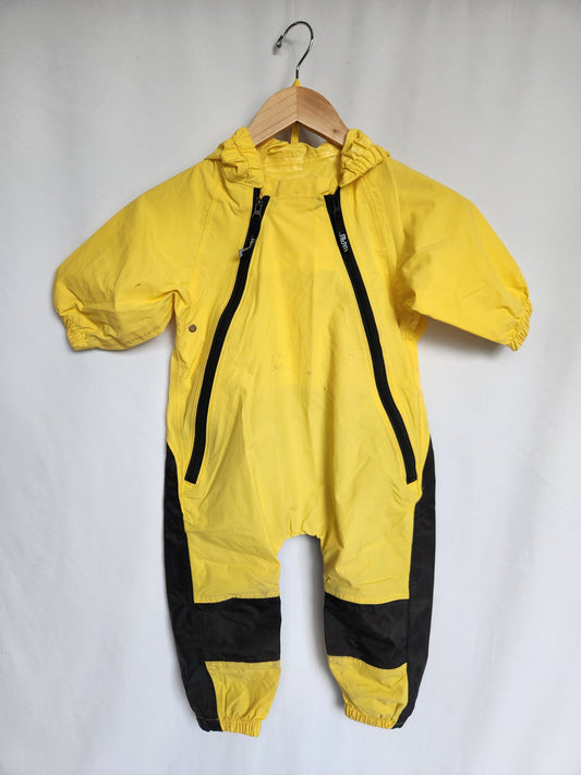 Hapiu Yellow Rain Suit • 2-3 years