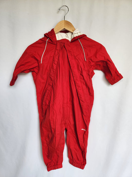 Mec Red Newt Suit • 12 months