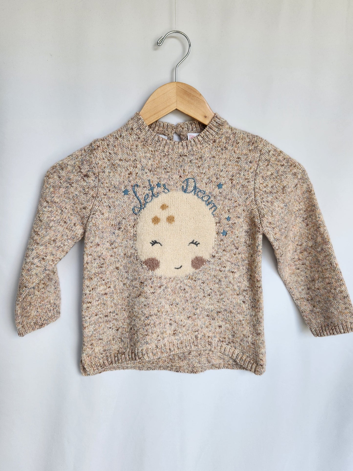 NEW Zara Let's Dream Sweater • 4-5 years