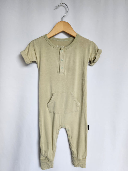 Belan J Bamboo Snap Romper • 12-18 months