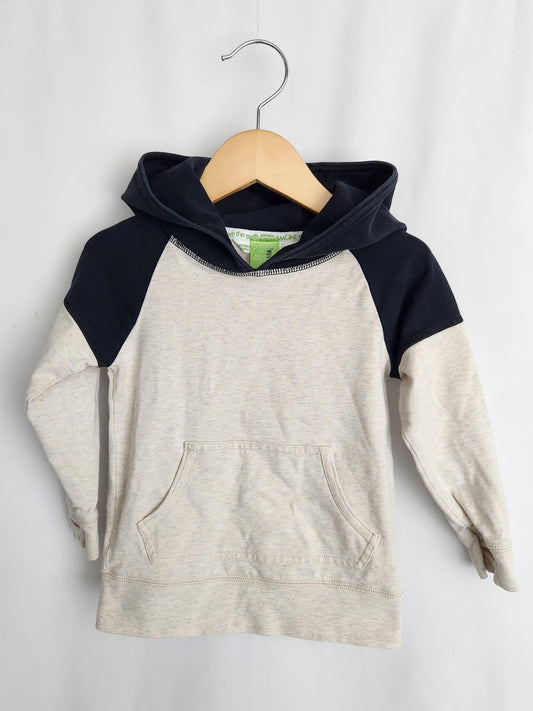 Peekaboo Beans Oat/Black Hoodie • 2 years