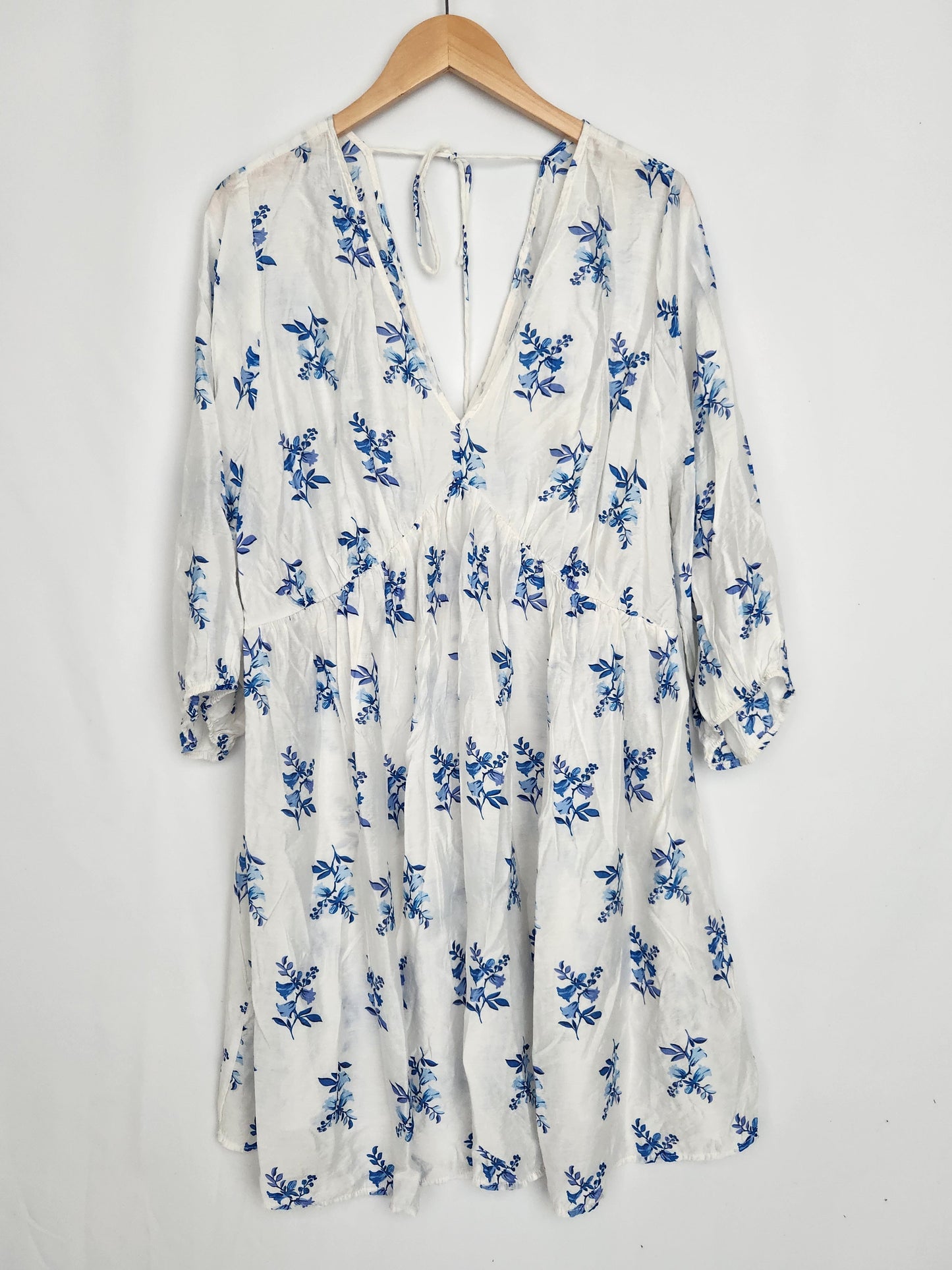 American Eagle Floral Viscose Cover-up Dress • XX-Large