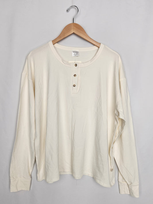 NEW Jax & Lennon Ivory Long Sleeve Top • X-Large