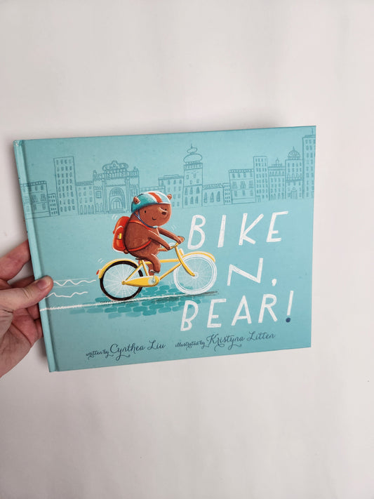 Bike On Bear! • Hardcover Book