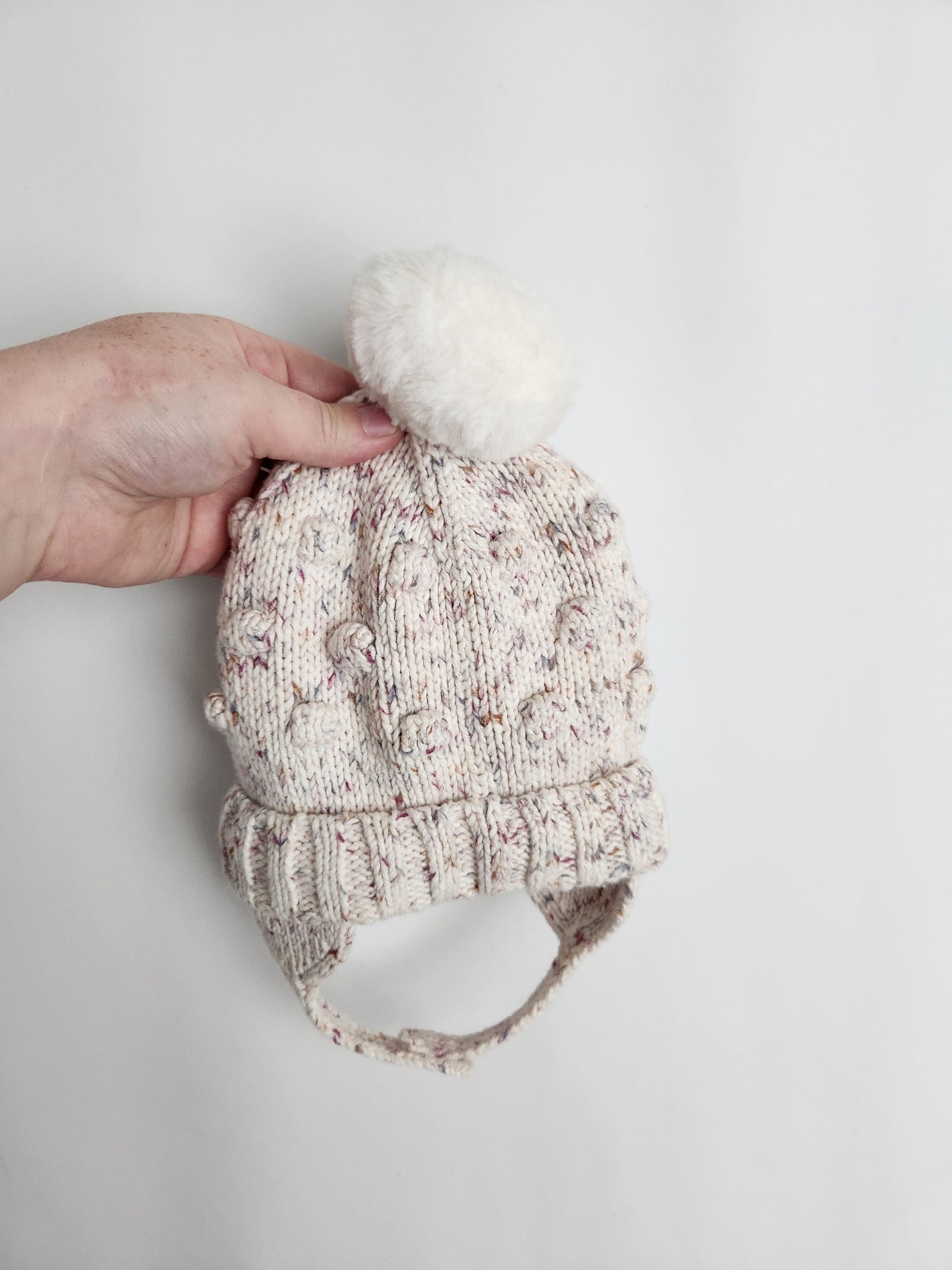 Baby Gap Dotty Pom Toque • 0-6 months