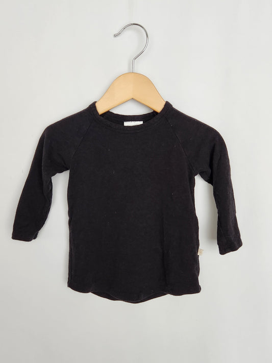 Jax & Lennon Black Long Sleeve Shirt • 6-12 months