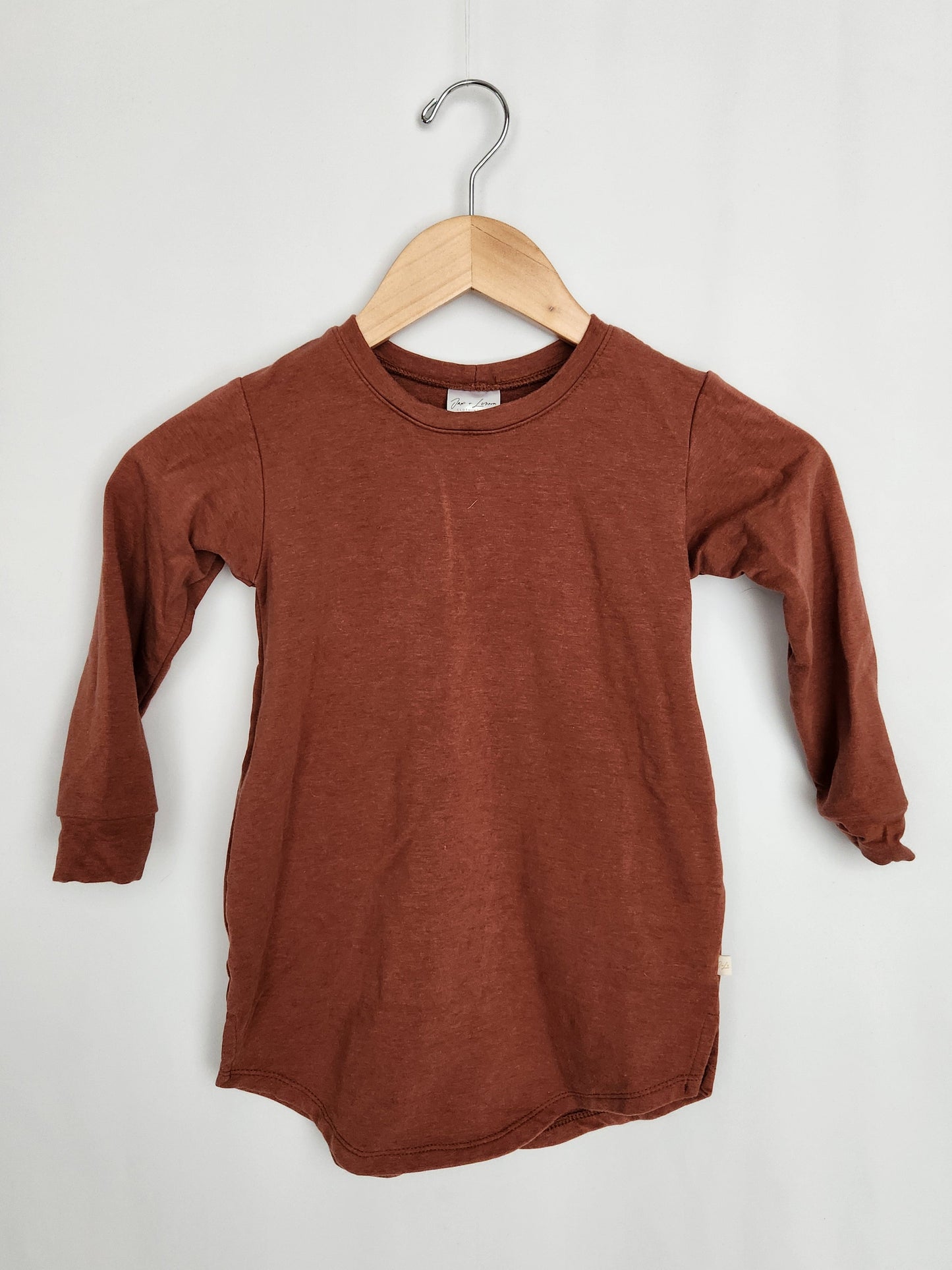 Jax & Lennon Redwood Terry Tunic Sweatshirt • 3-4 years