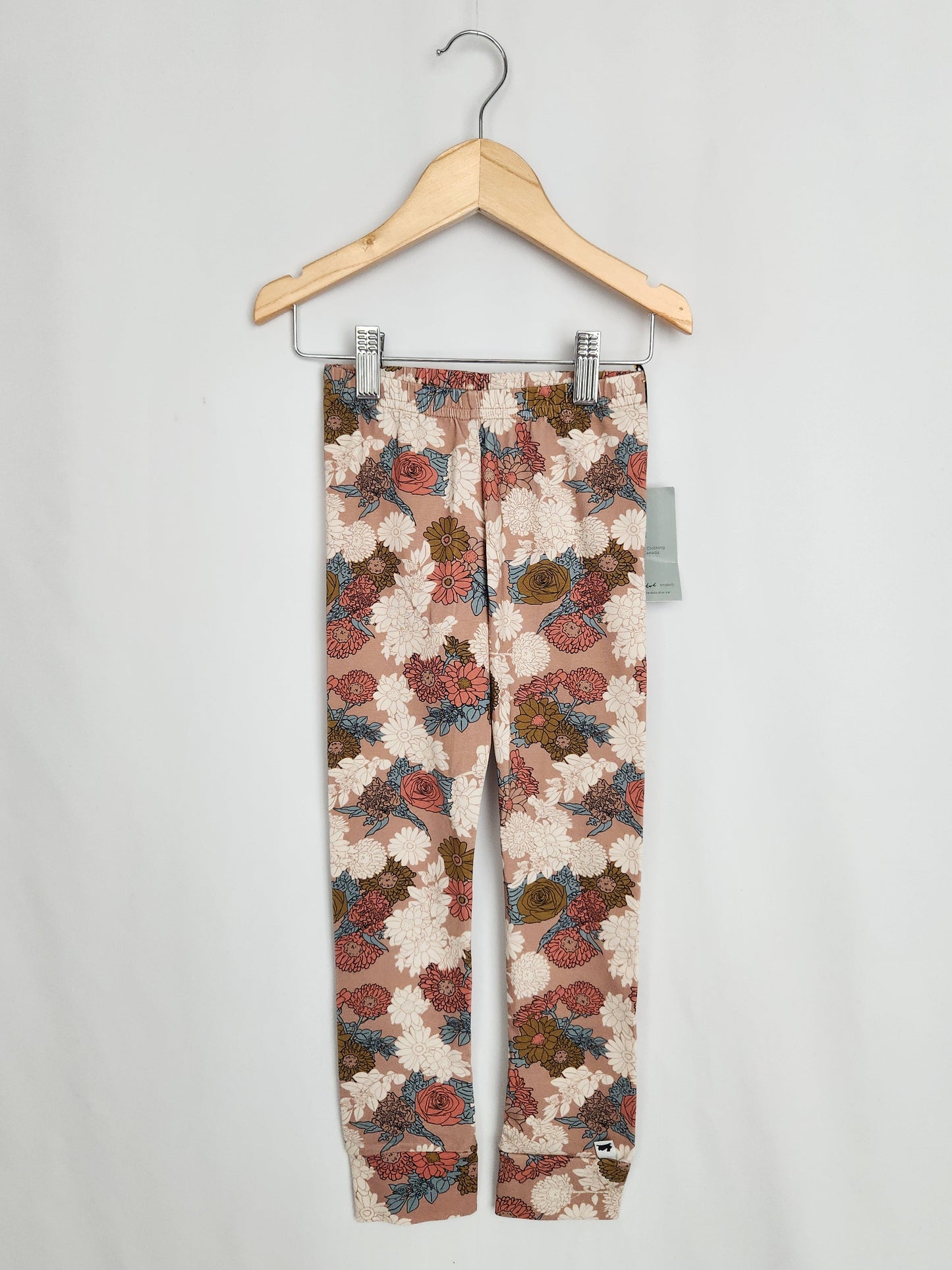 NEW Little & Lively Wildflower Leggings • 5T