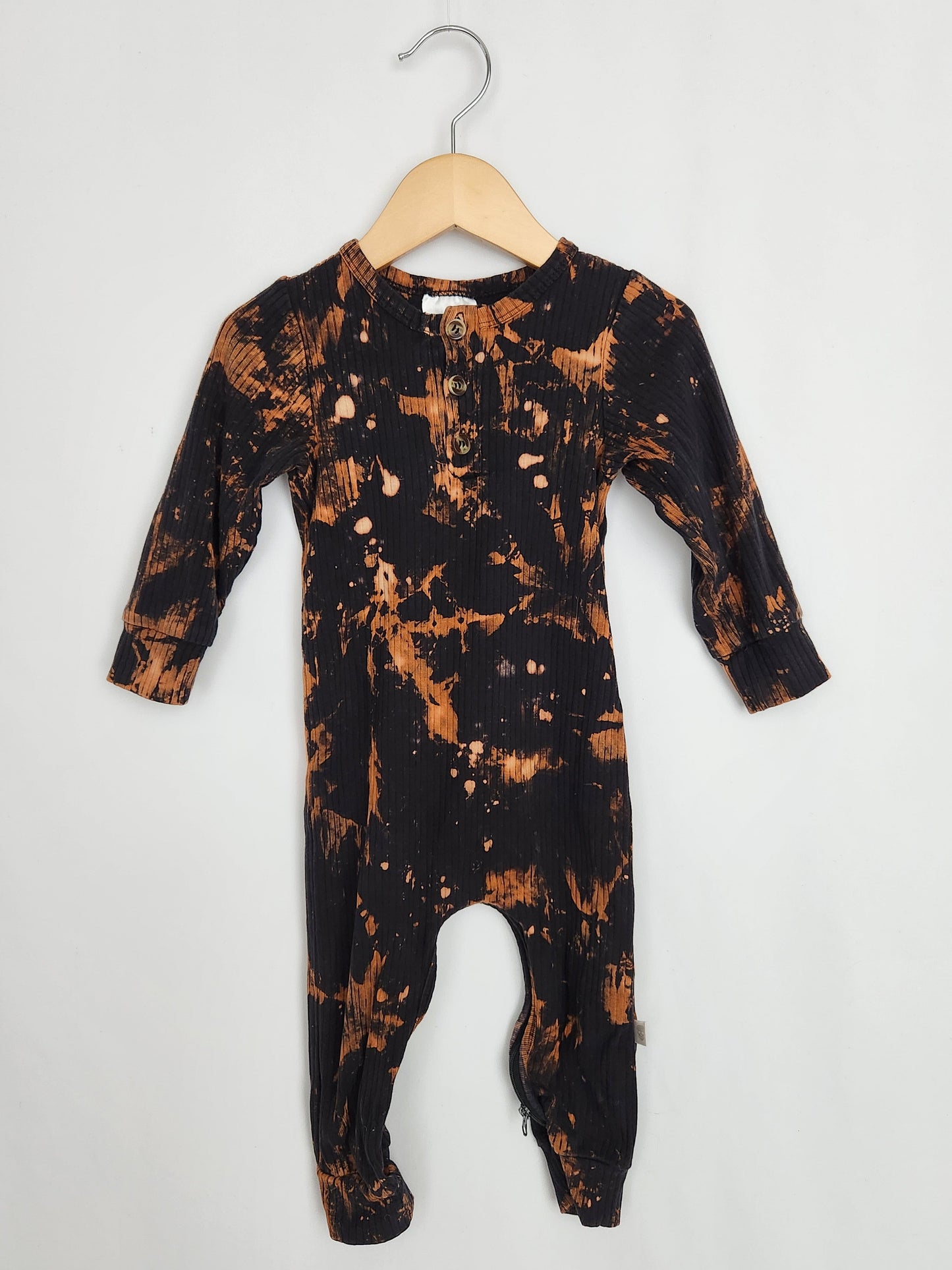 Fellow Human Tie Dye Bobby Zip Romper • 12-18 months