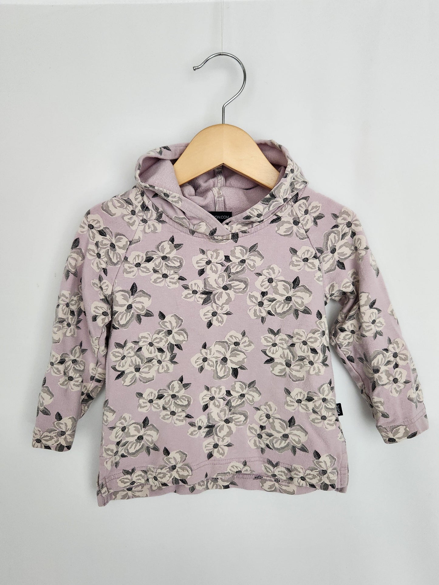 PLAY Vonbon Purple Floral Hoodie • 2T