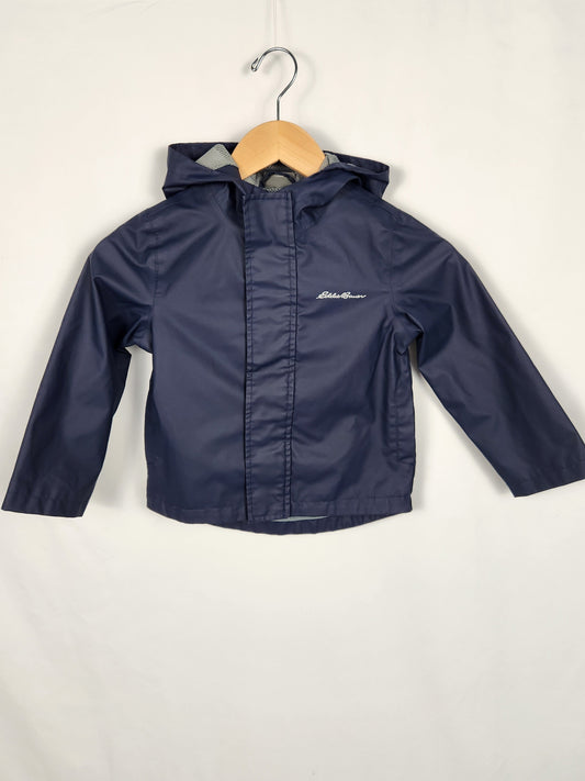 Eddie Bauer Mesh Lined Rain Jacket • 4-5 years