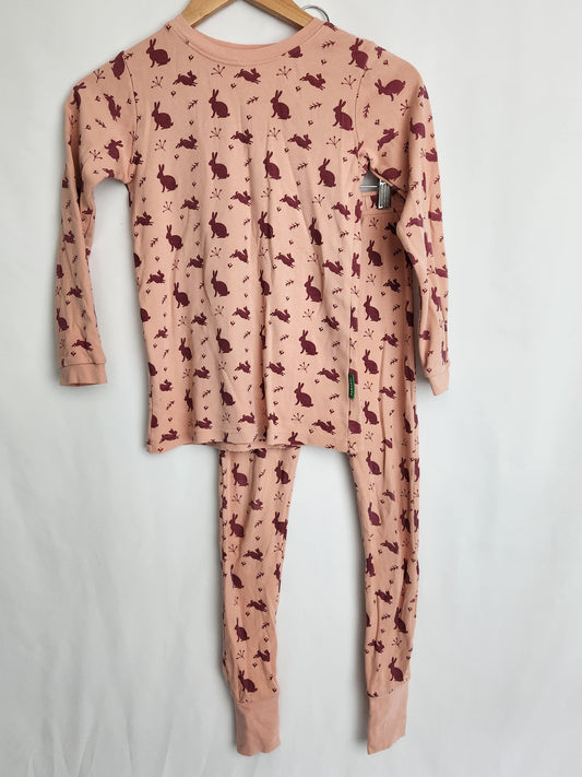 Parade Organics Bunny Pajamas • 7-8 years