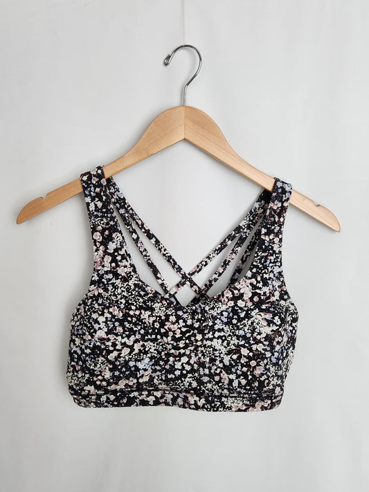 Lululemon Floral Sports Bra • 6 Small