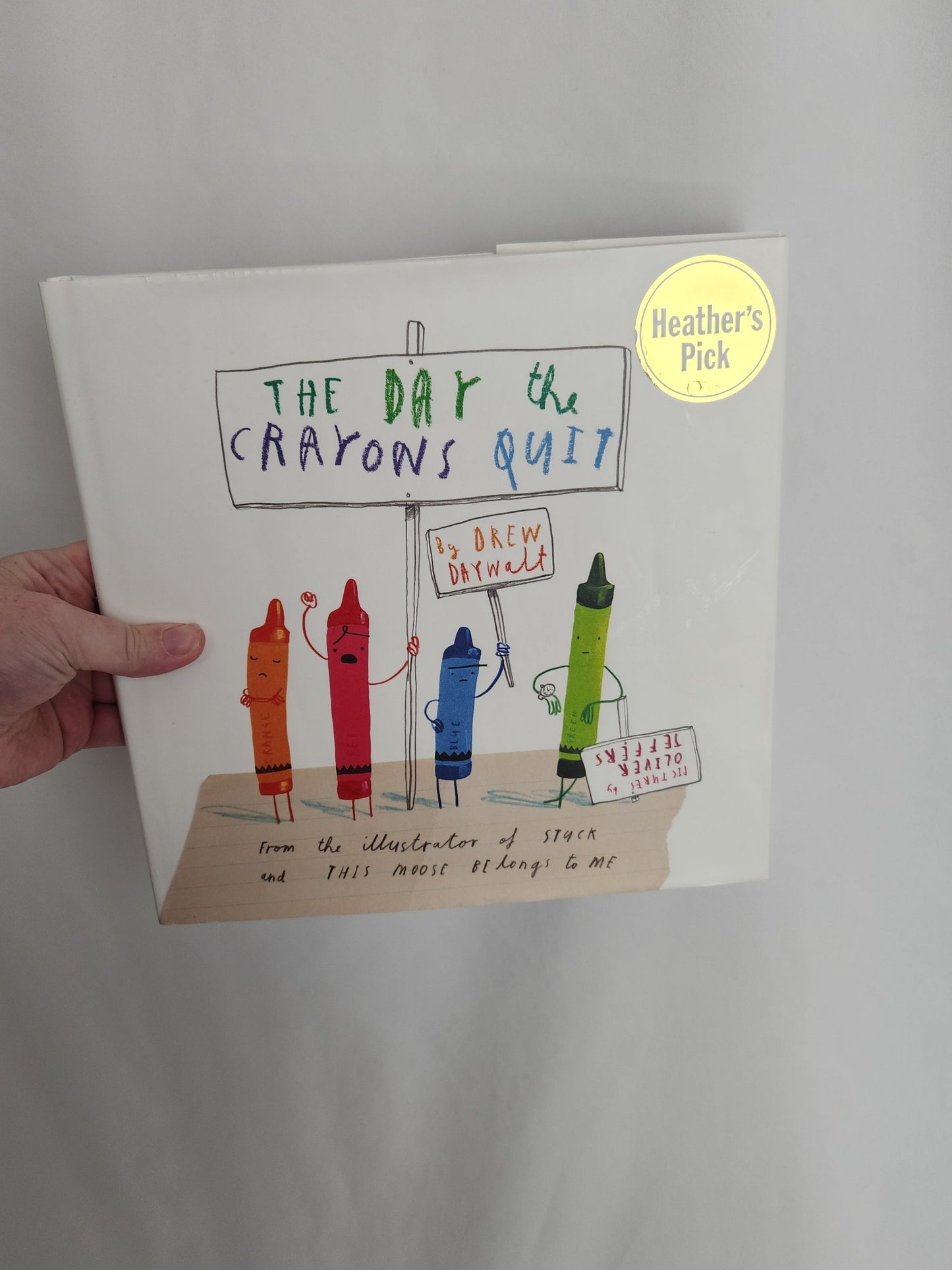 The Day The Crayons Quit • Hardcover Book