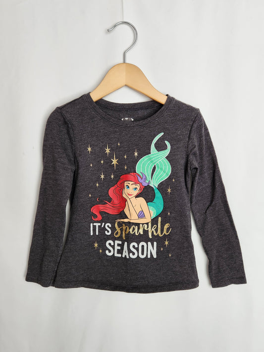 Old Navy Little Mermaid Long Sleeve Top • 5T