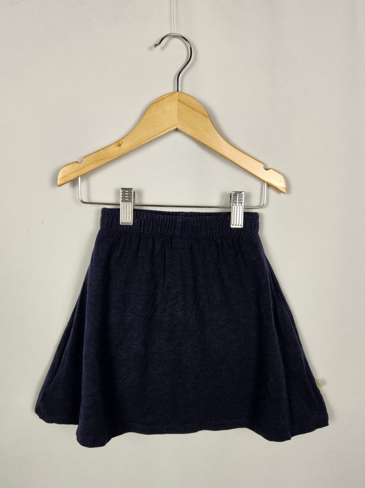 Jax & Lennon Uniform Navy Skort • 4-5 years