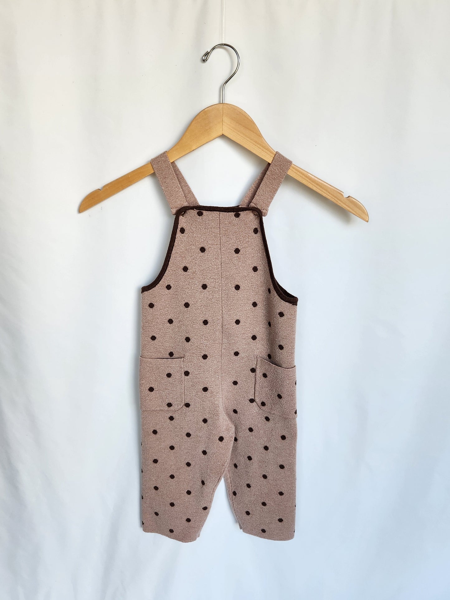 Zara Soft Dotty Overalls • 18-24 months