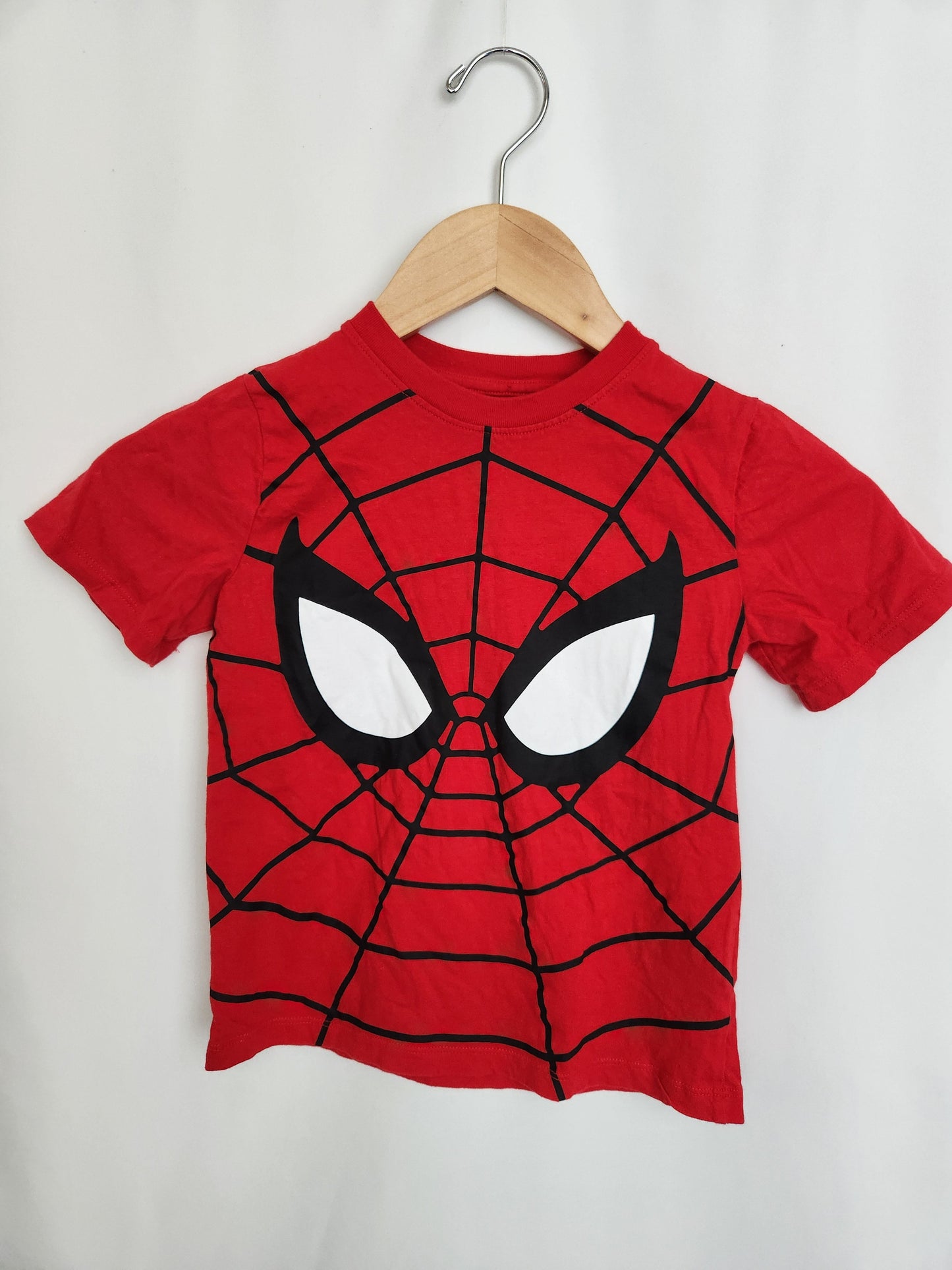 H&M Red Spiderman T-shirt • 4-6 years