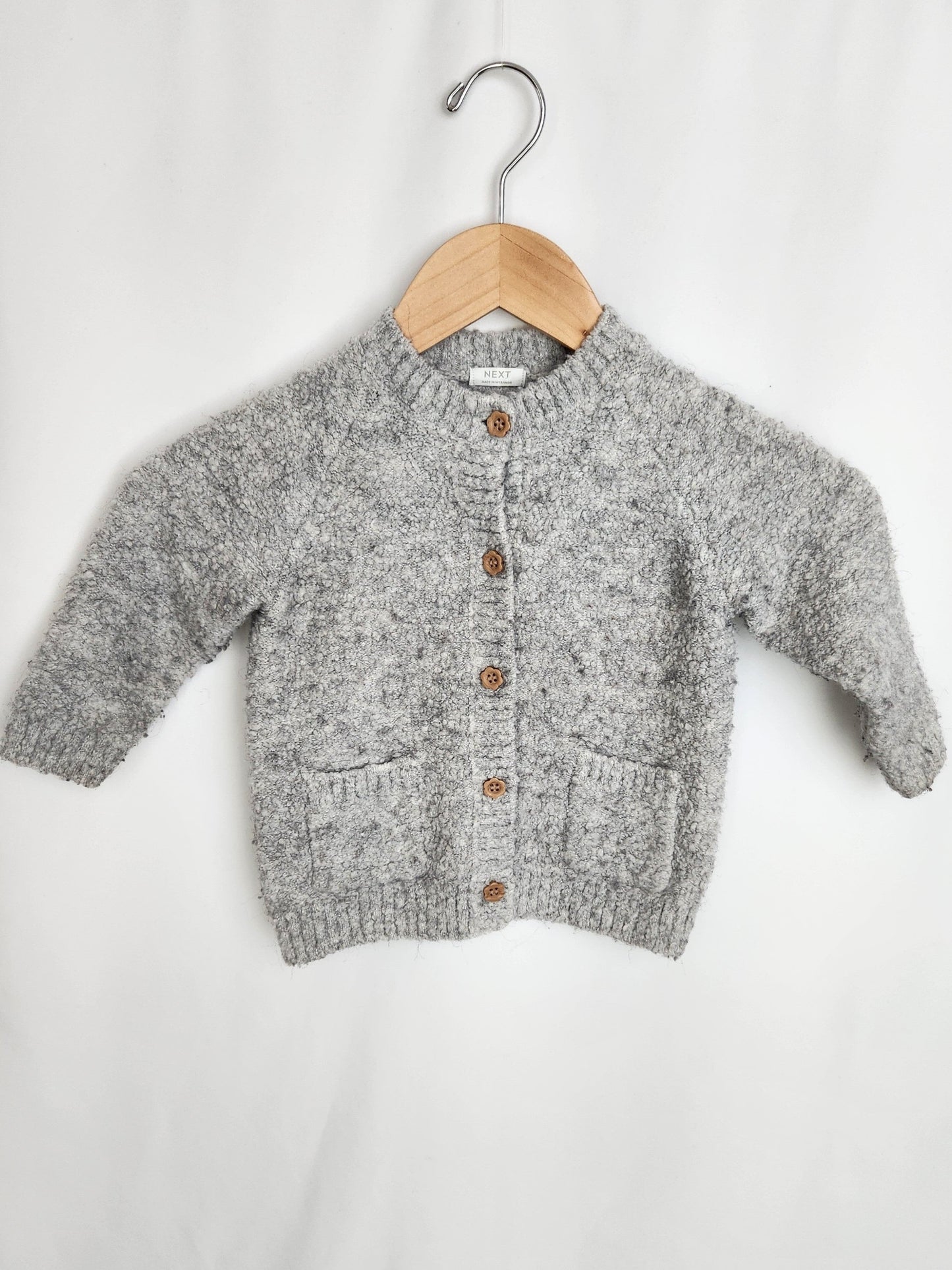 Next Plush Knit Cardigan • 12-18 months