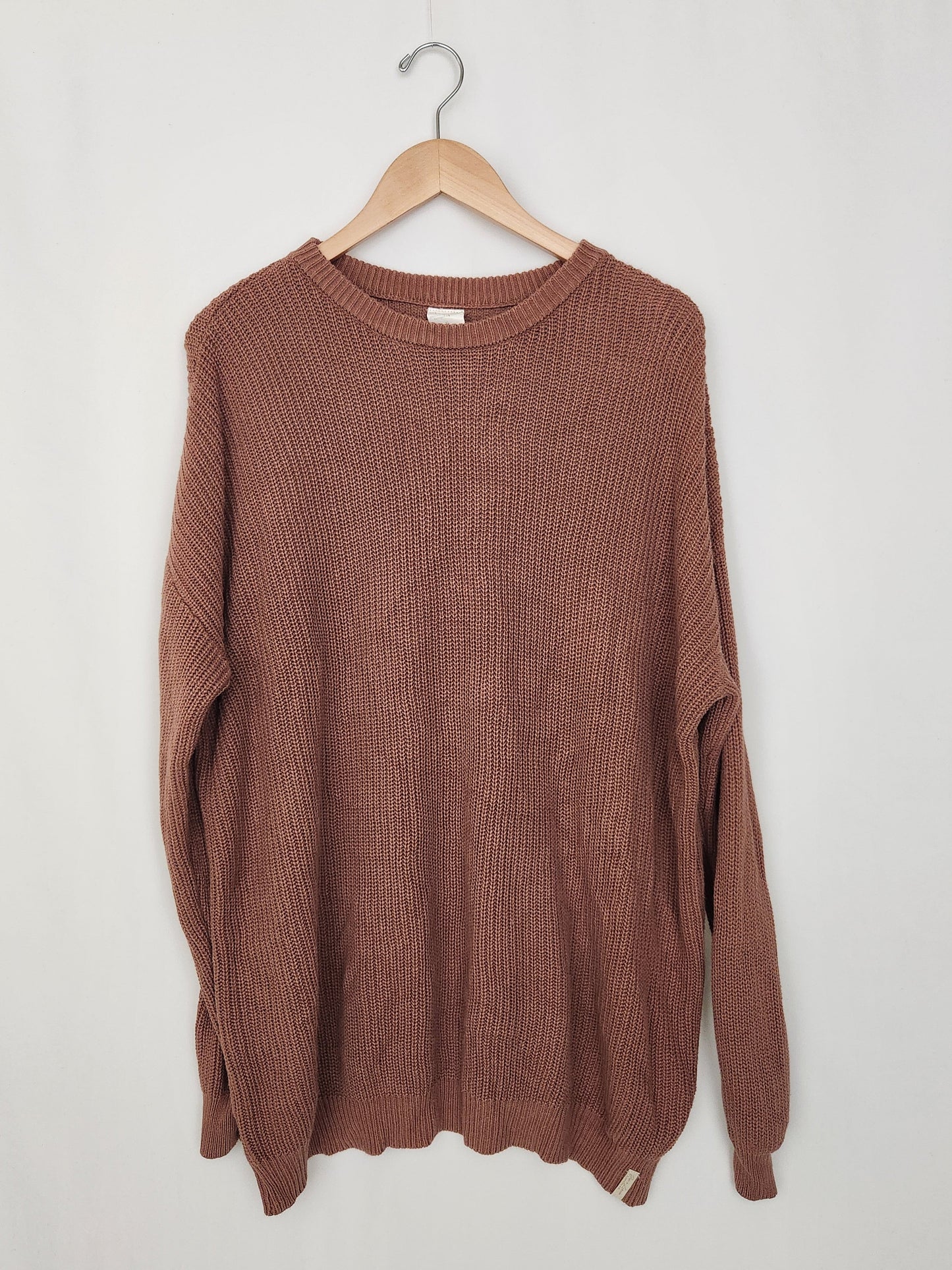 Jax & Lennon Rose Knit Sweater • X-Large