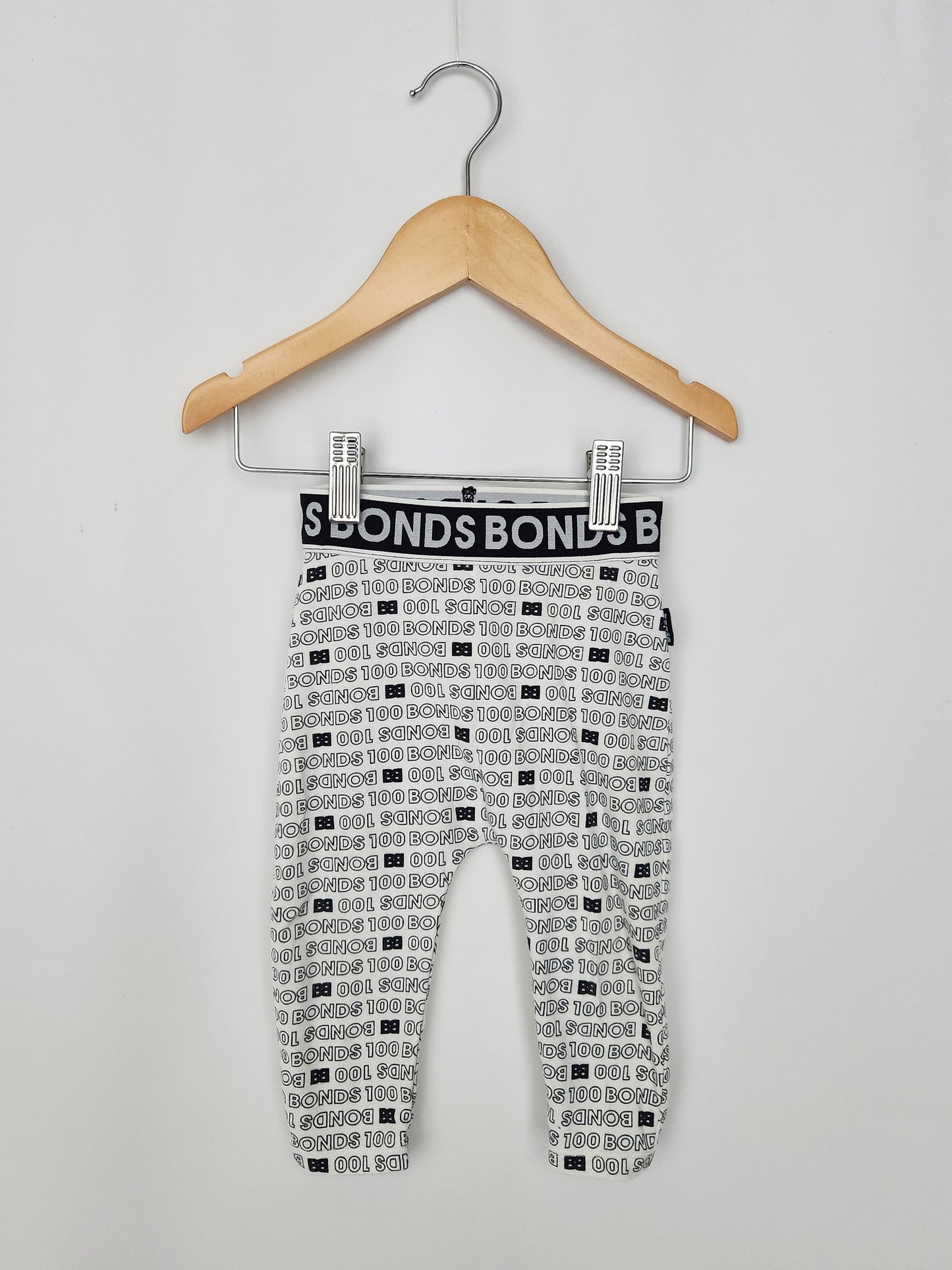 Bonds Stretchies Logo Leggings • 6-12 months