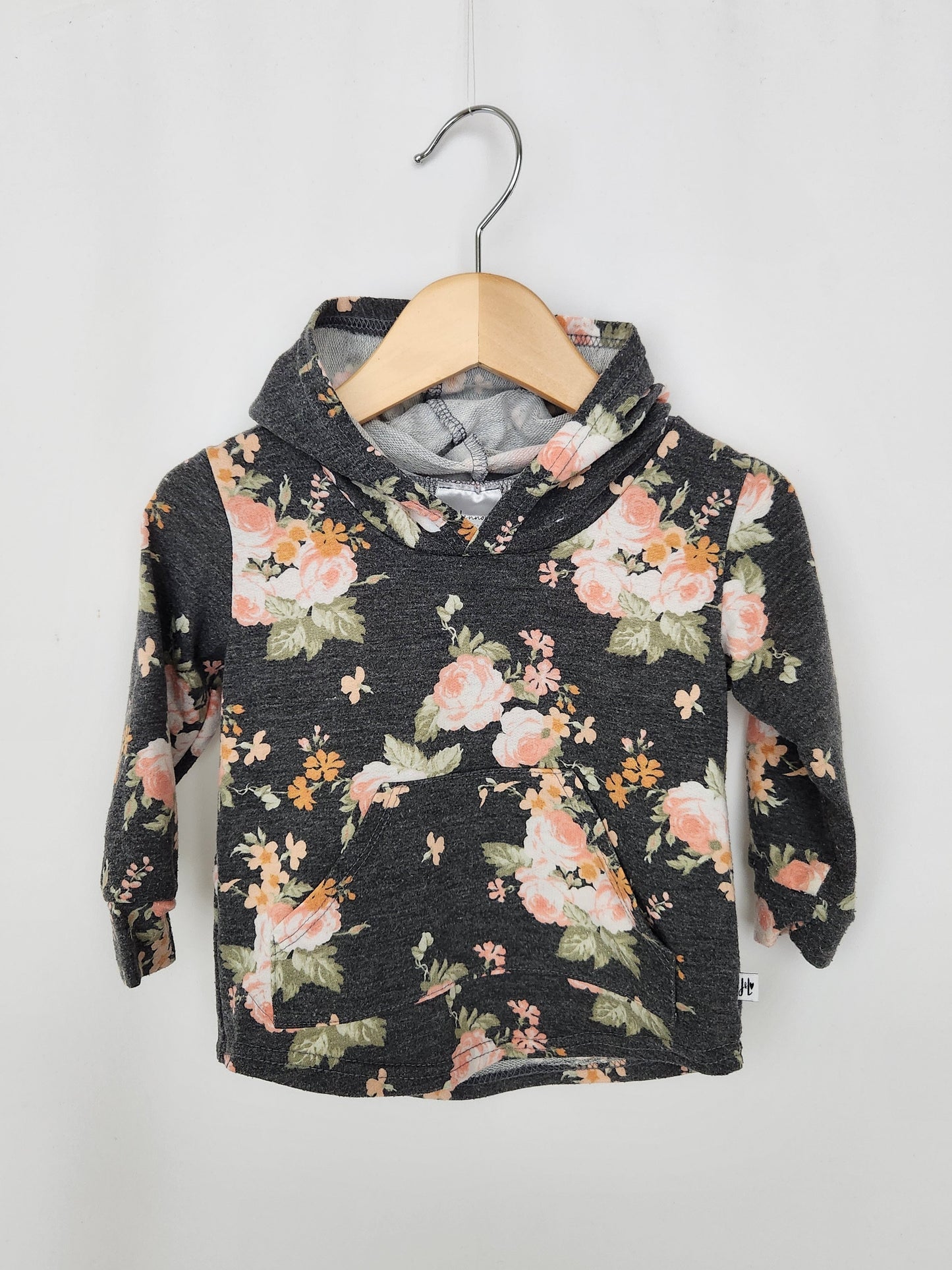 Jax & Lennon OG Floral Hoodie • 6-12 months