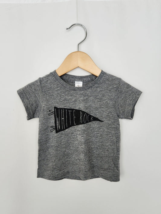 Locomotive Clothing White Rock Tee • 6-12 months