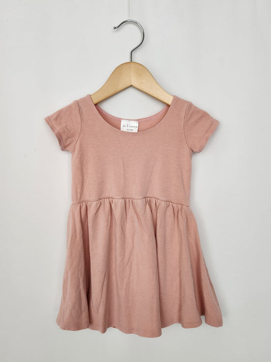 Jax & Lennon Blush Twirl Dress • 18-24 months