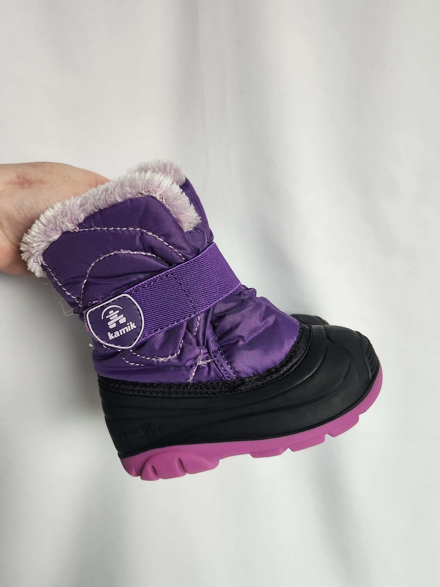 Kamik Purple Snow Boots • 7C