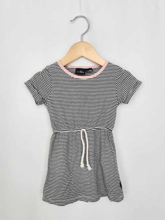 Vonbon Stripe Bamboo/Organic Cotton Dress • 12-18 months