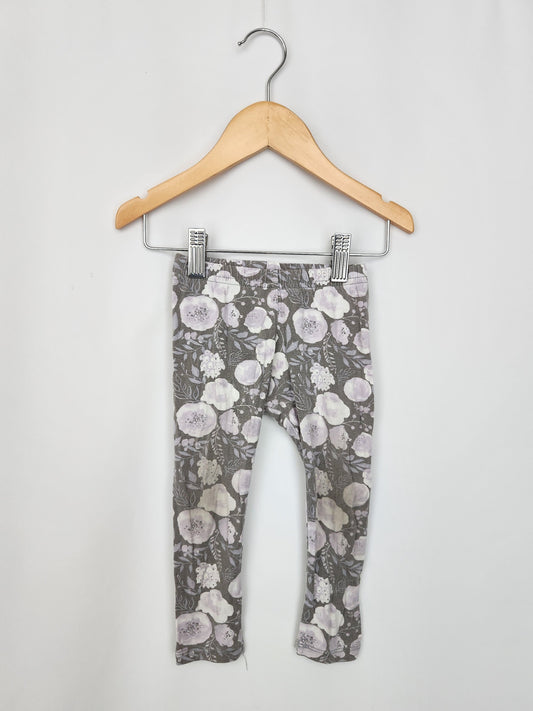 PLAY Jax & Lennon Bamboo Floral Leggings • 12-18 months