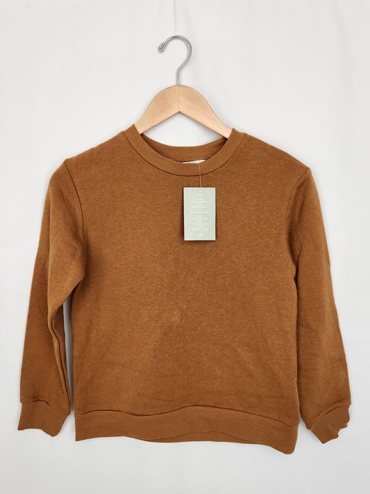 NEW H&M Umber Sweatshirt • 8-10 years