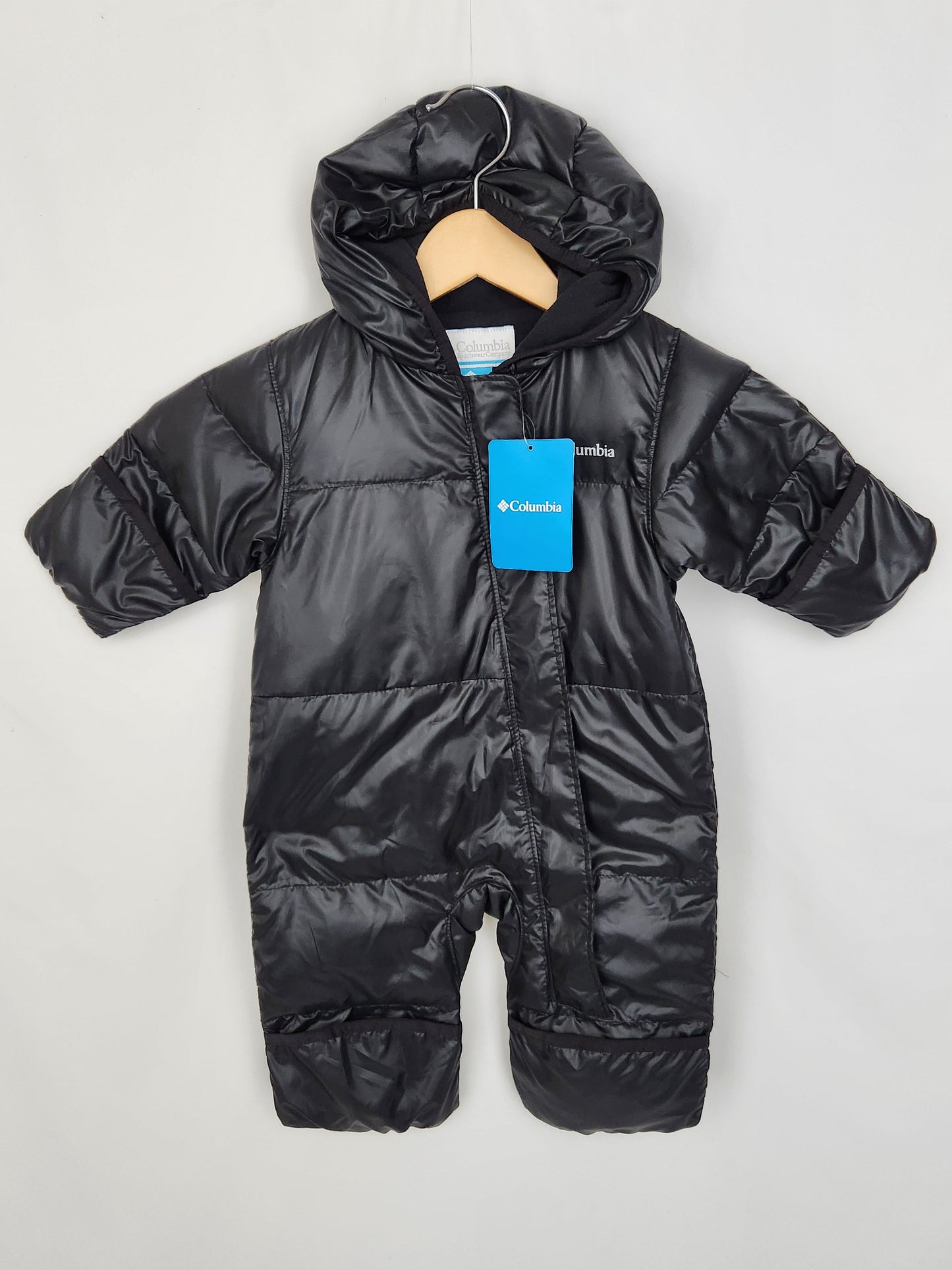 NEW Columbia Black Snowsuit • 3-6 months