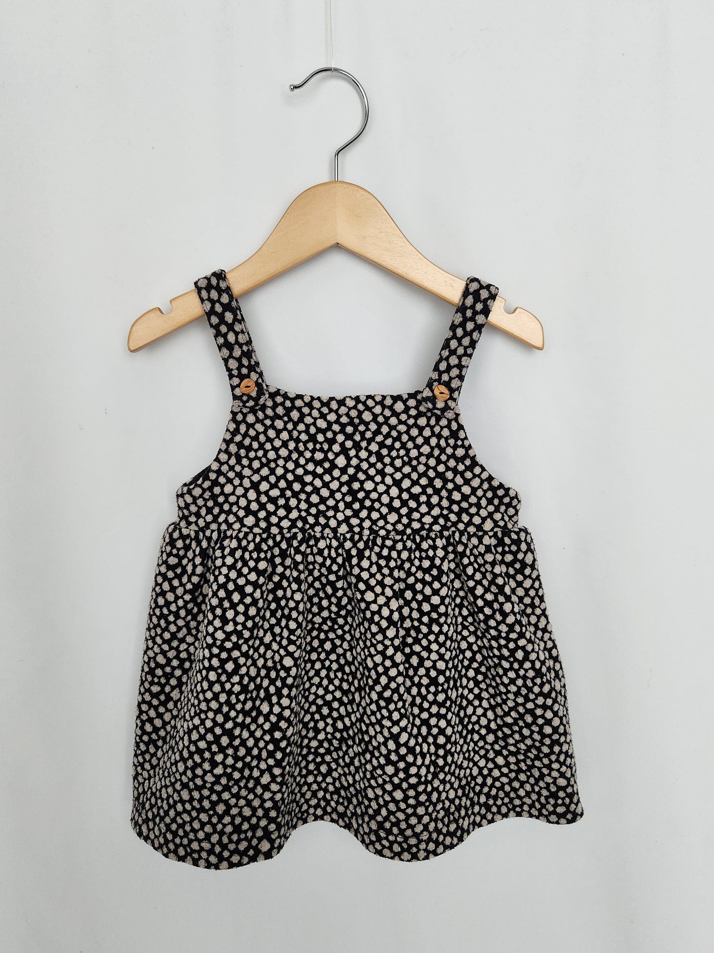 Zara Soft Dotty Jumper Dress • 18-24 months