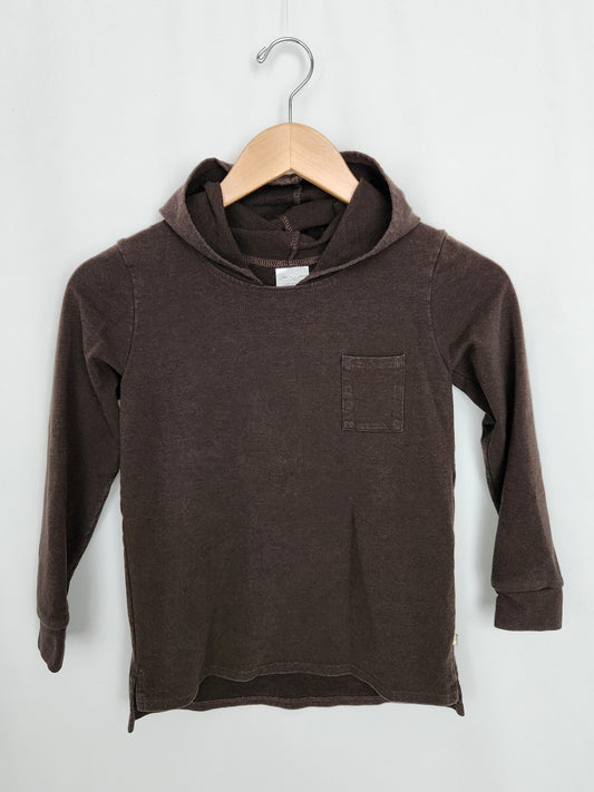 Jax & Lennon Cocoa Brown Hoodie • 6-7 years