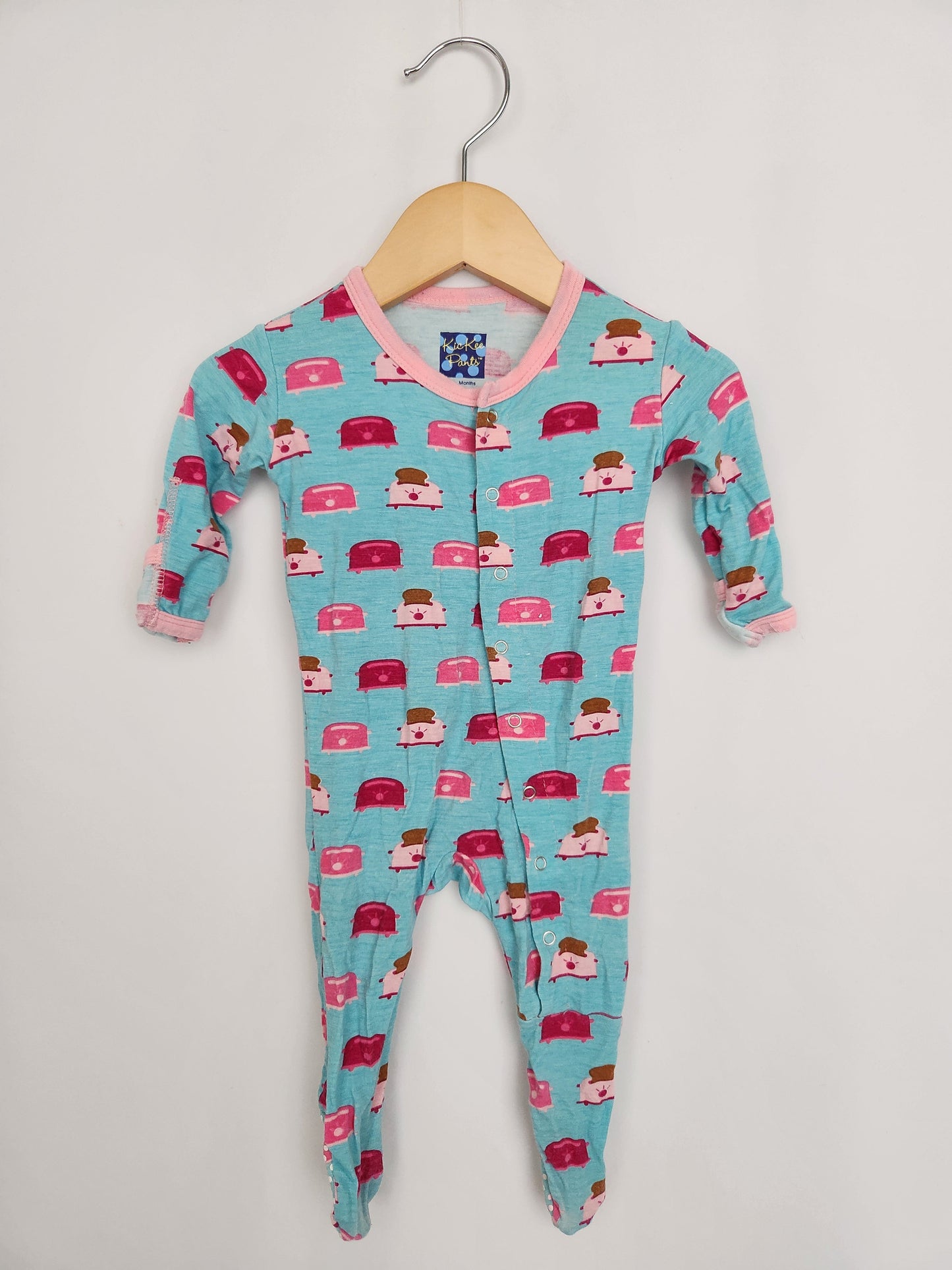 Kickee Pants Toaster Snap Footie • Newborn