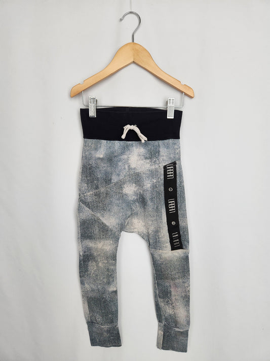 Urban Baby Apparel Faux Denim Harems *hole* • 3-4 years