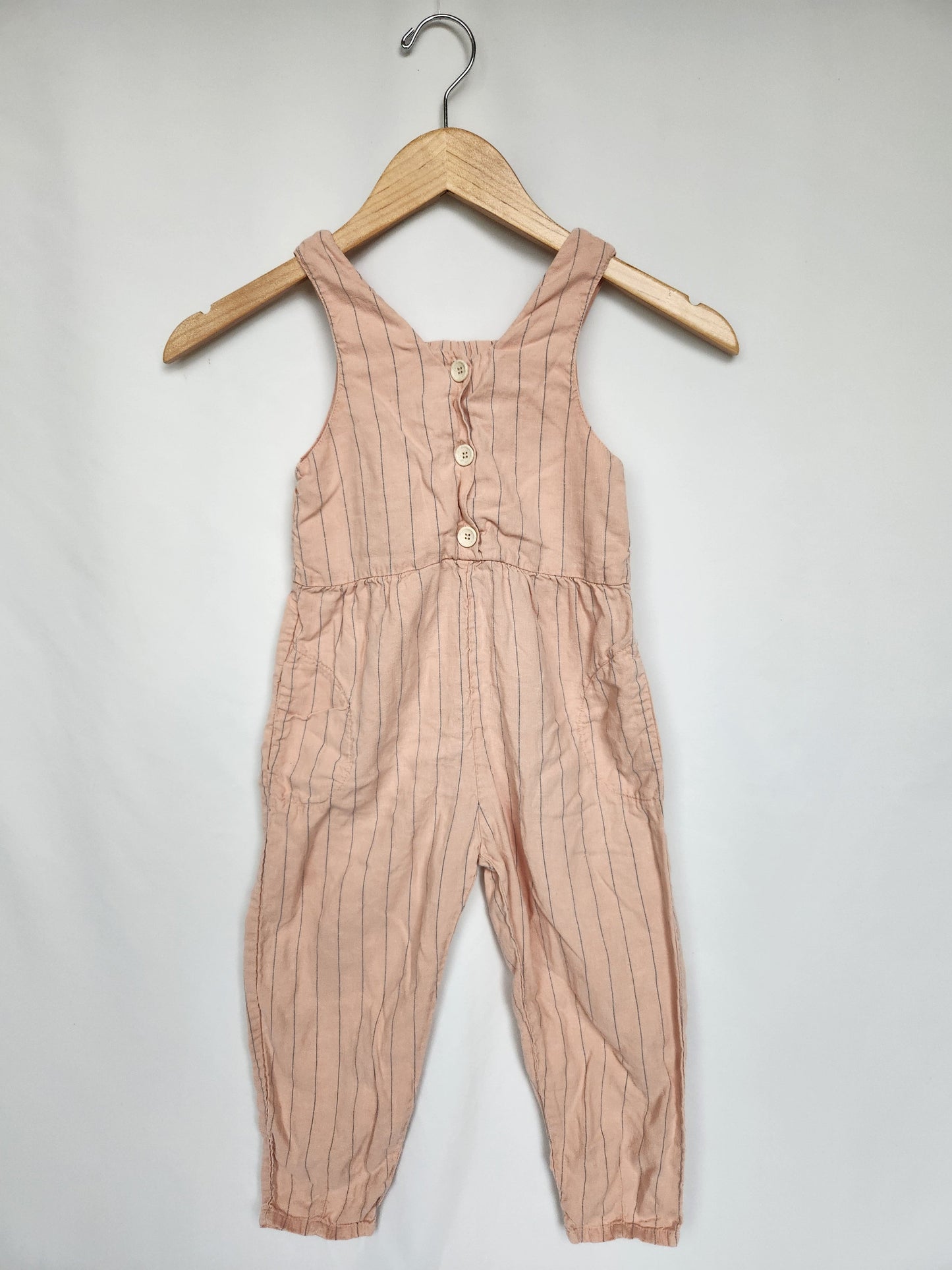 Zara Pink Stripe Jumper • 4-5 years